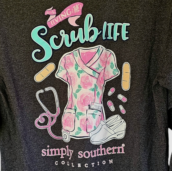 Simply Southern Sctub Life T-Shirt - Picture 3 of 7